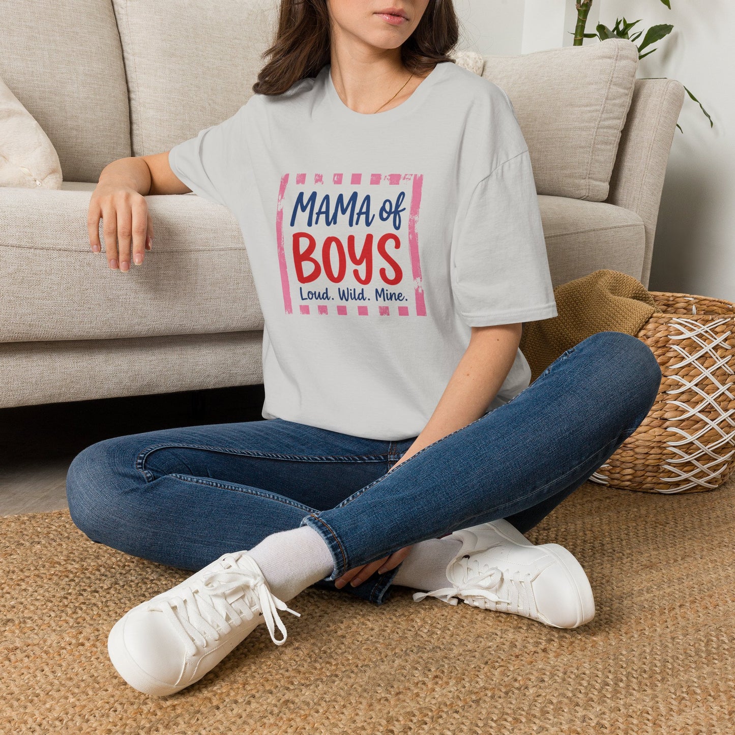 Mama of Boys Loud Wild Mine T-shirt