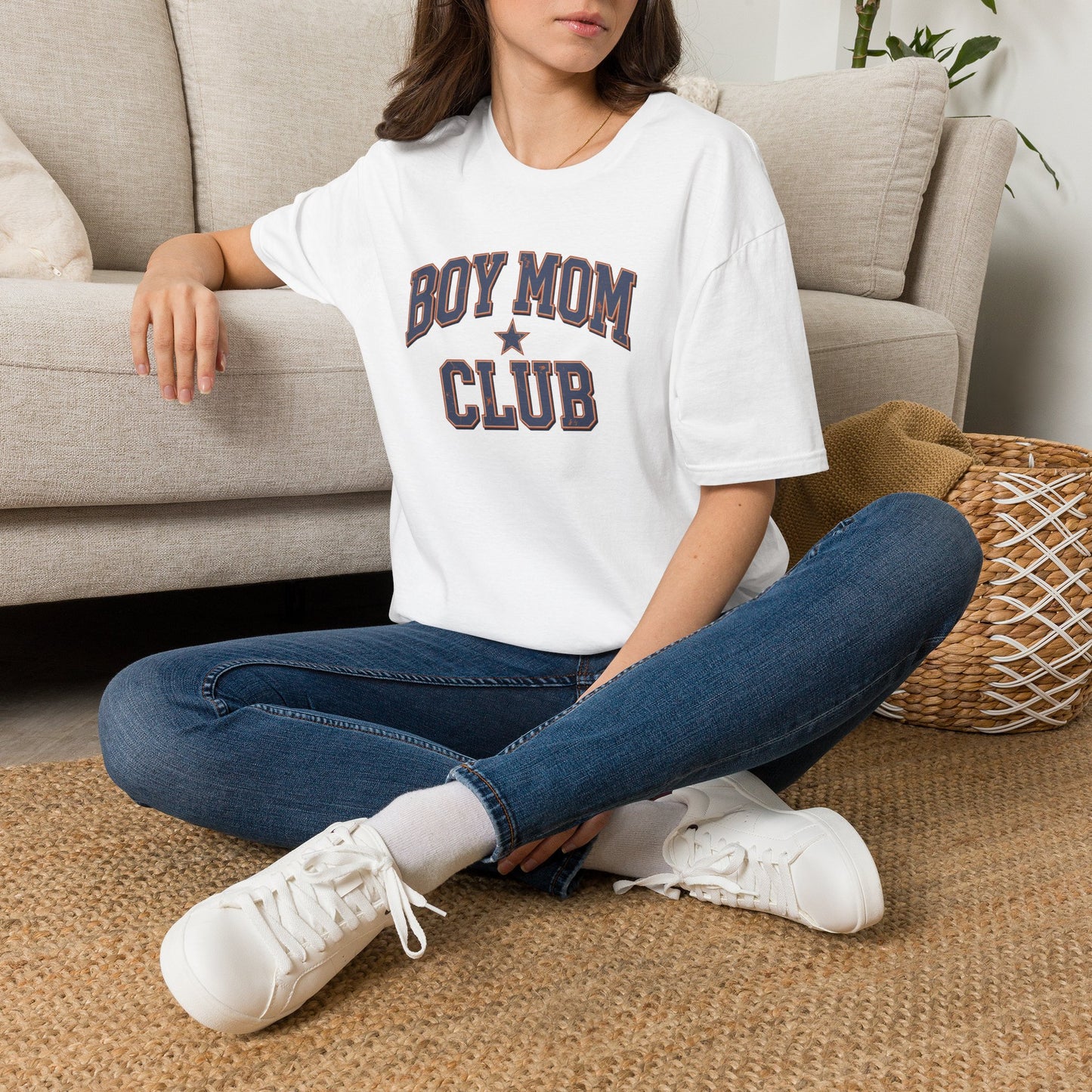 Boy Mom Club Varsity Shirt