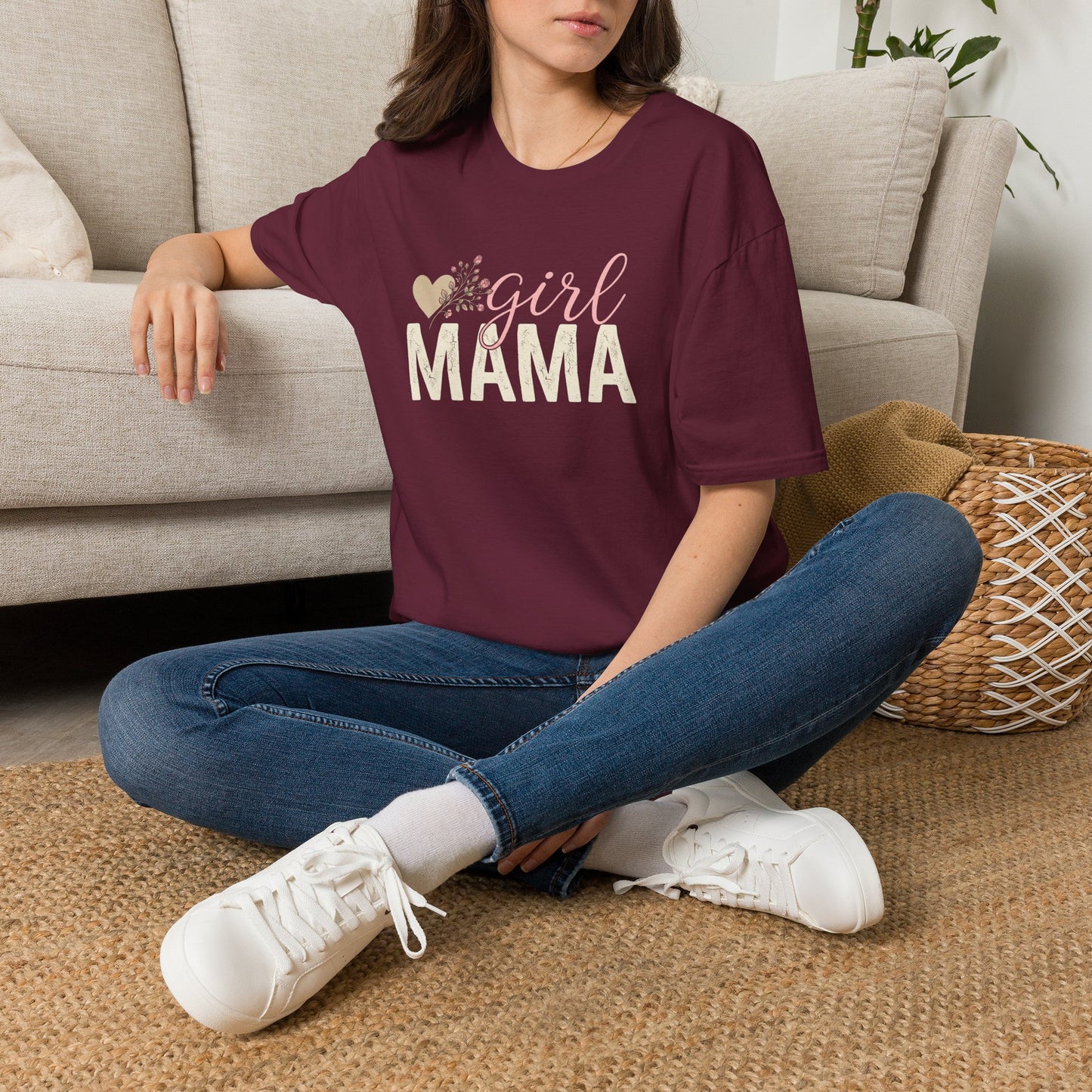 Girl Mama T-shirt - Cute Girl Mom Shirt