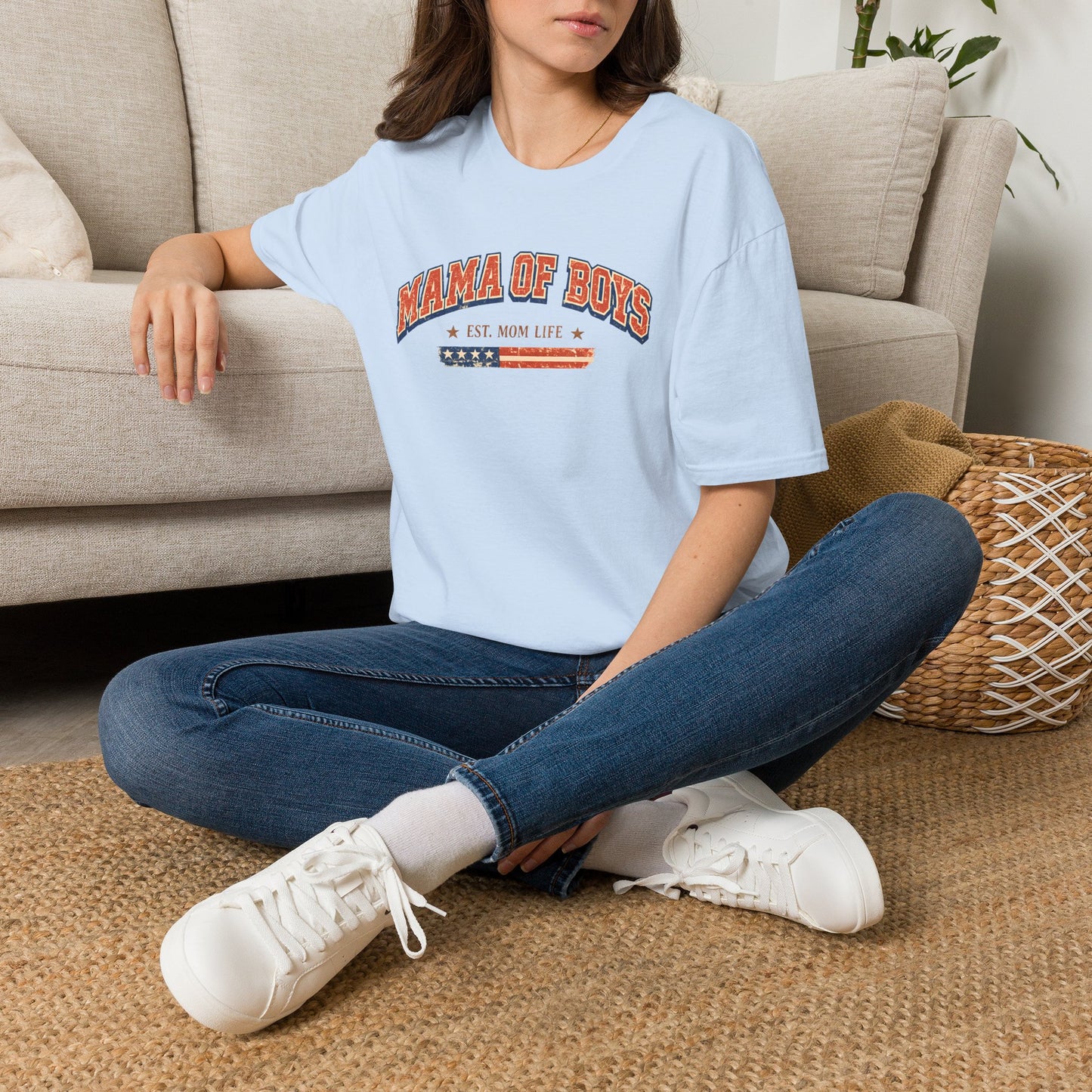 Mama of Boys | Est.Mom Life T-shirt