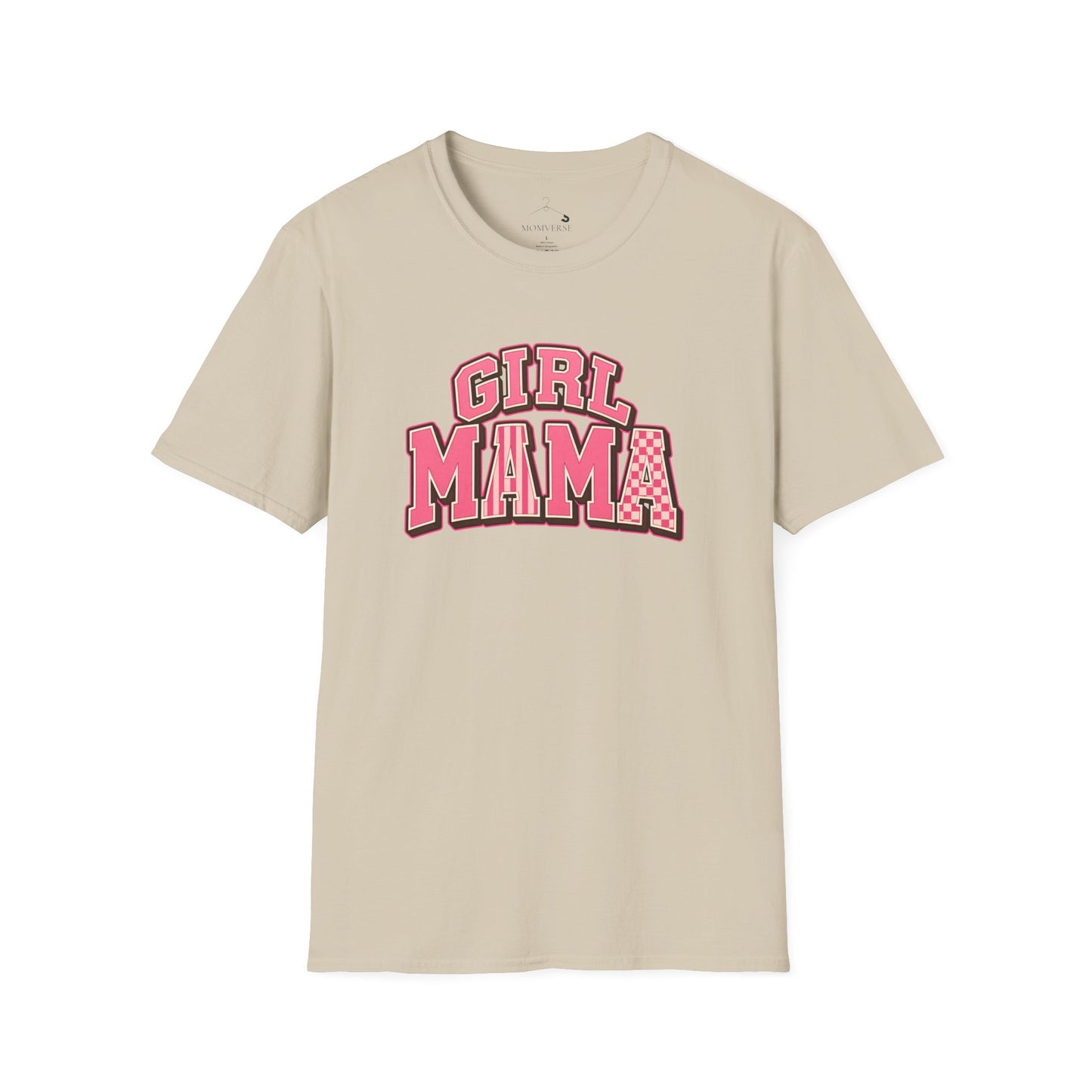 Girl Mama Retro Pink T-Shirt