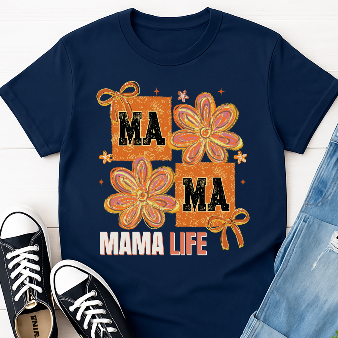 Mama Life Floral T-shirt