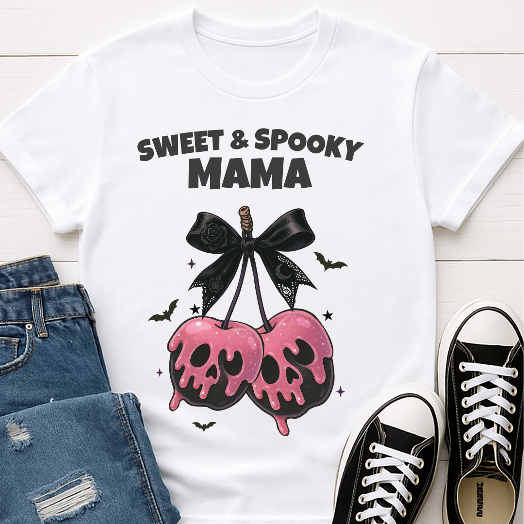 Sweet & Spooky Mama Cherry T-shirt