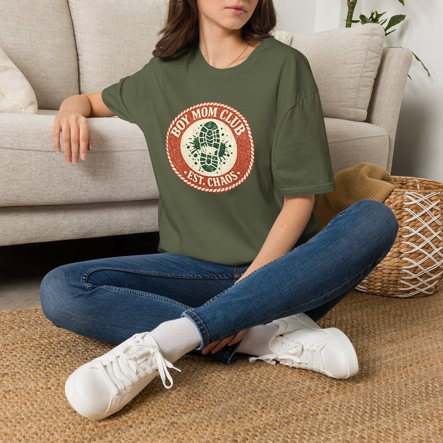 Boy Mom Club Est. Chaos Life T-shirt