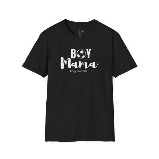 Boy Mama Soccer  T-shirt
