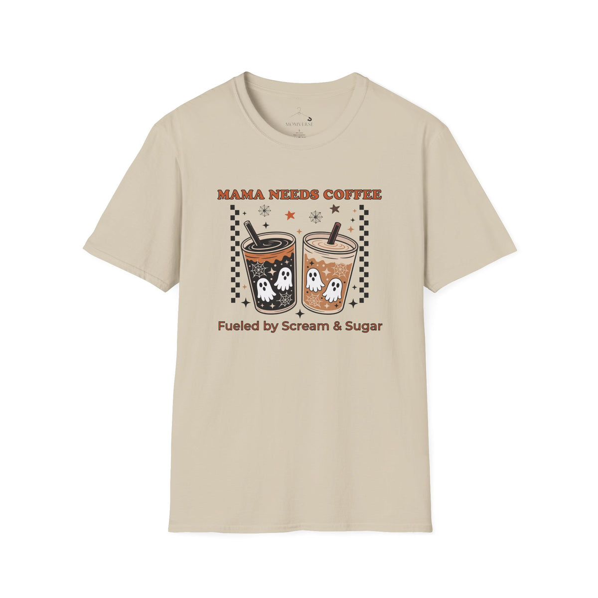 Mama Needs Coffee Ghost T-Shirt