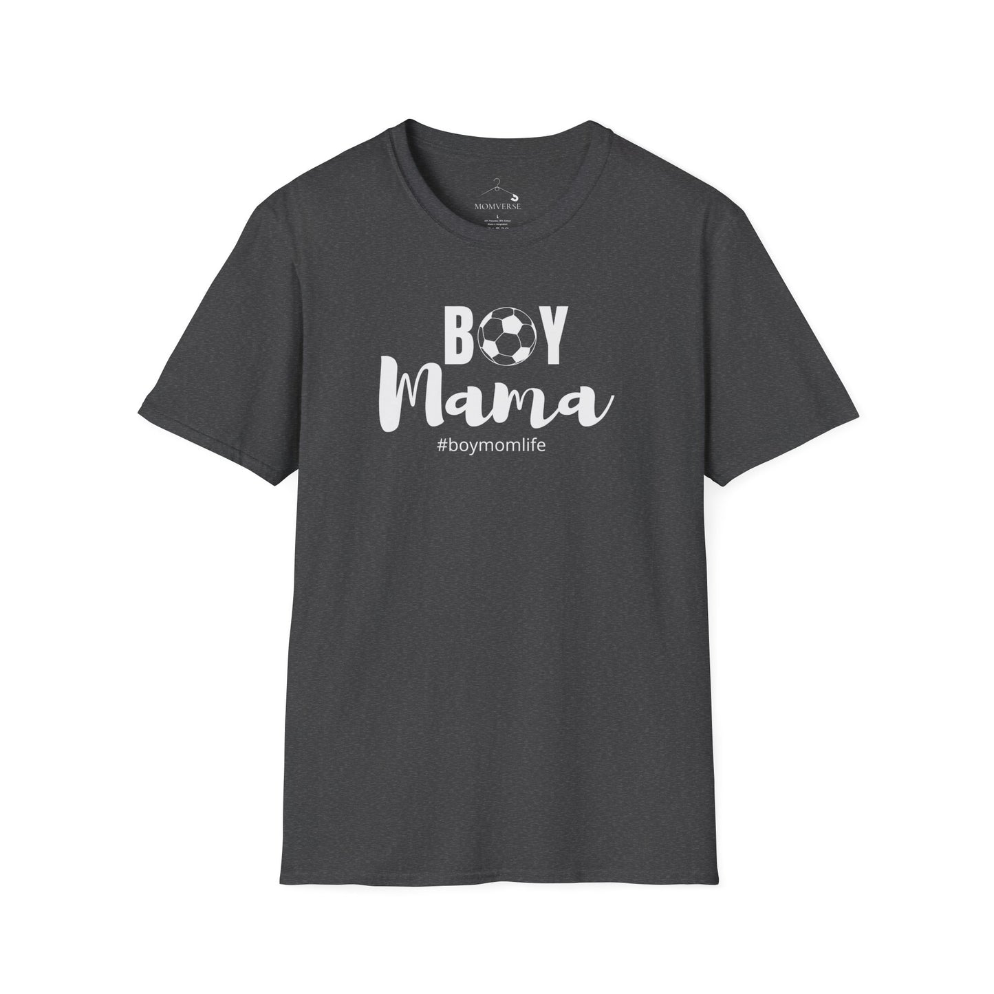 Boy Mama Soccer  T-shirt