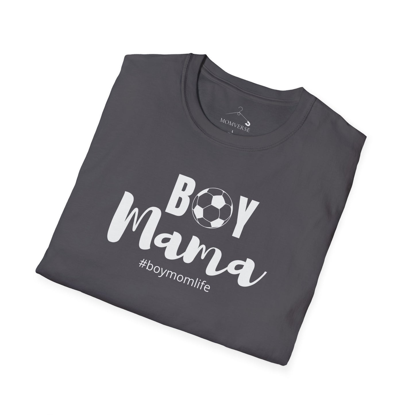 Boy Mama Soccer  T-shirt