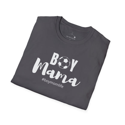 Boy Mama Soccer  T-shirt