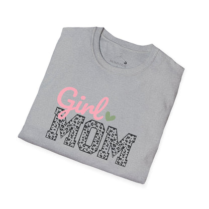 Girl Mom Leopard T-shirt