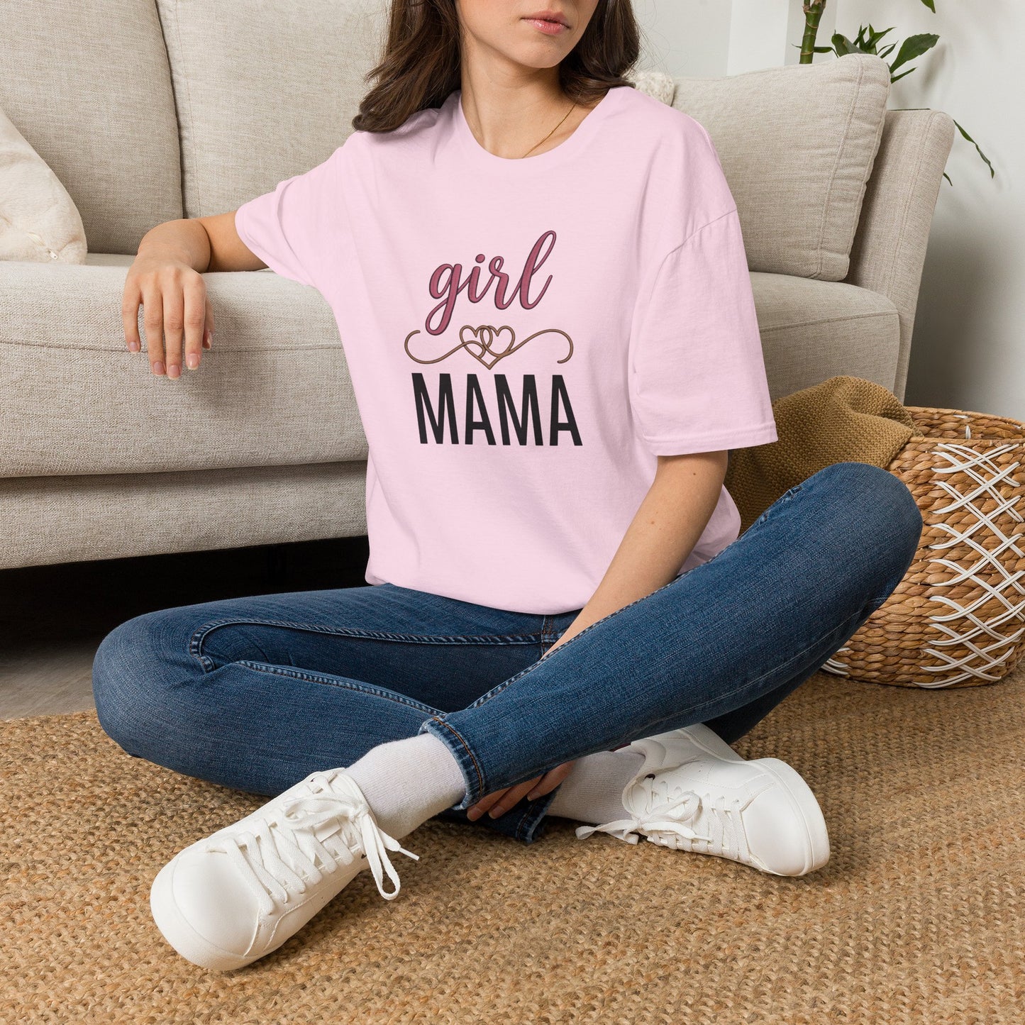 Girl Mama Shirt - Cute Girl Mom Tee