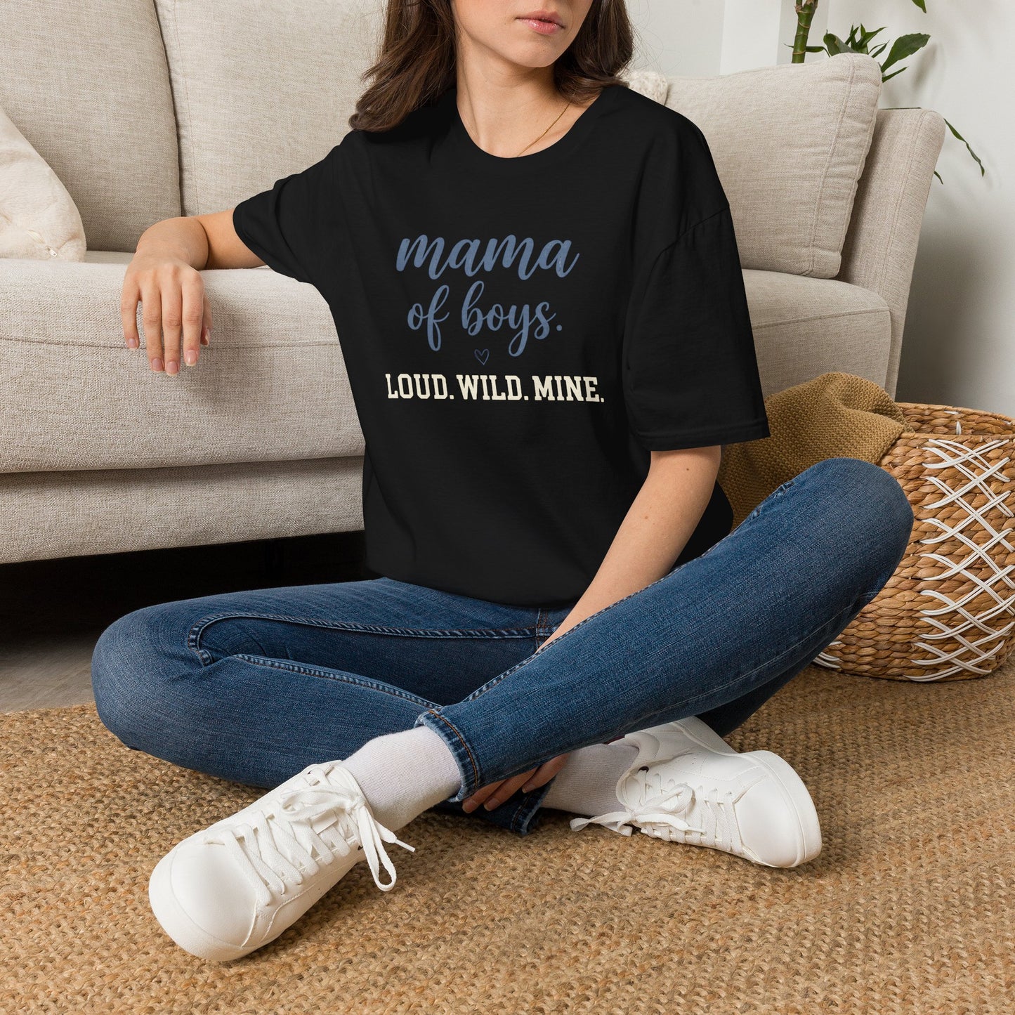 Mama of Boys Loud Wild Mine T-shirt