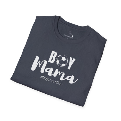 Boy Mama Soccer  T-shirt