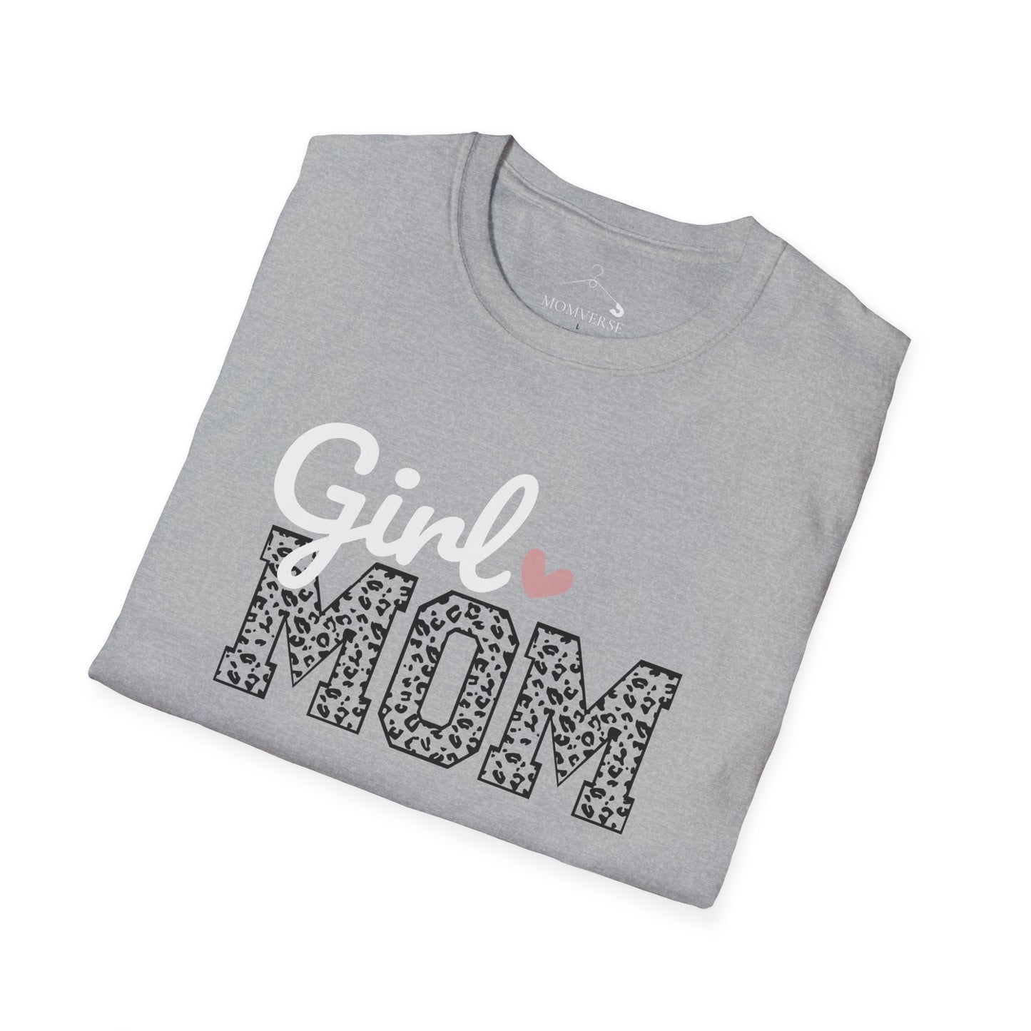 Girl Mom Leopard T-shirt