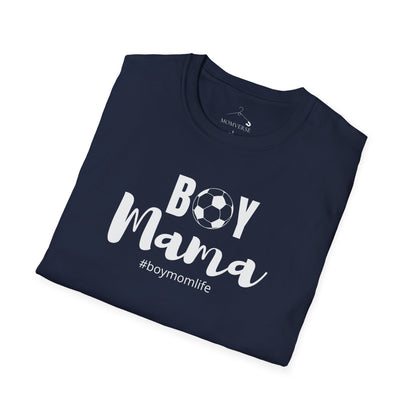 Boy Mama Soccer  T-shirt