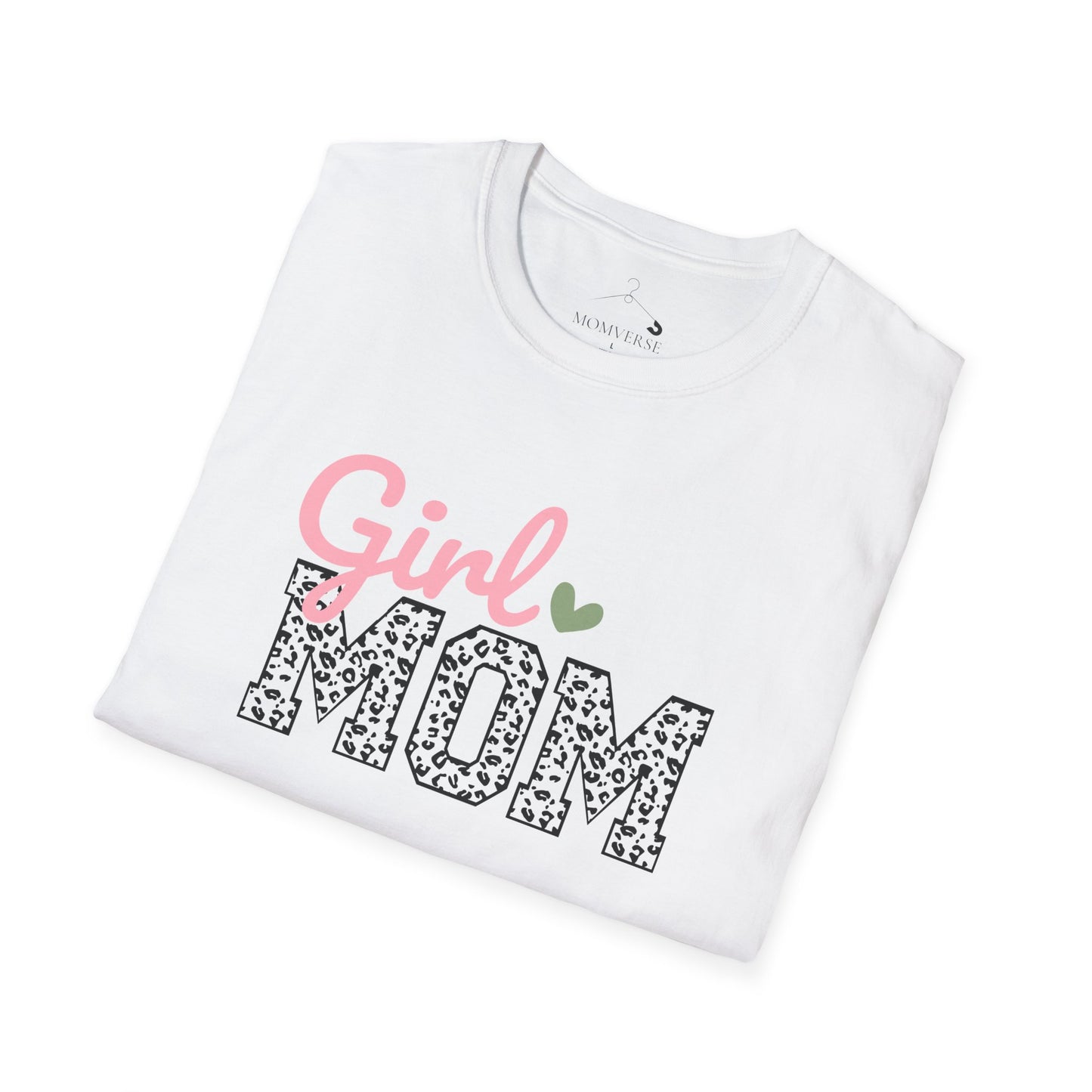 Girl Mom Leopard T-shirt