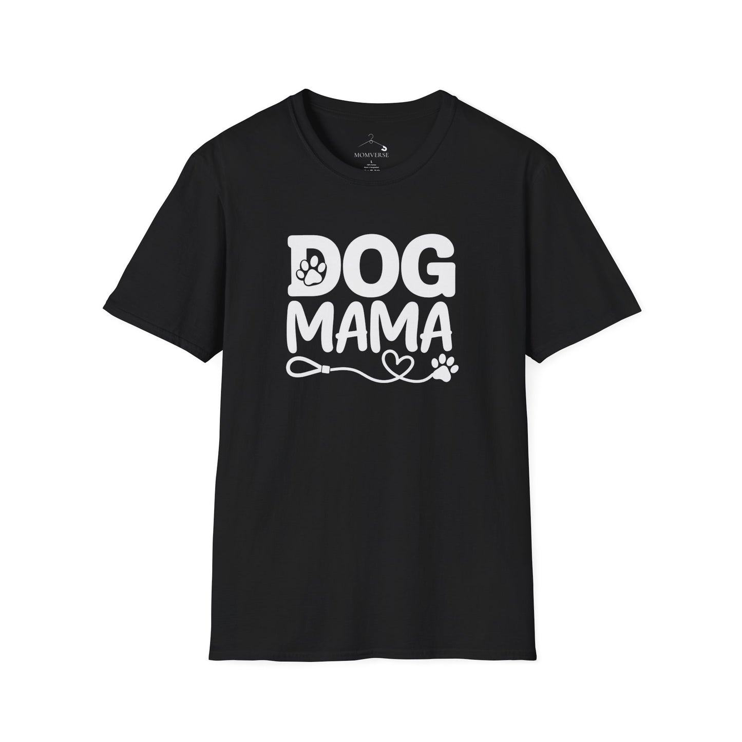 Cute Paw Print Graphic Dog Mama T-Shirt
