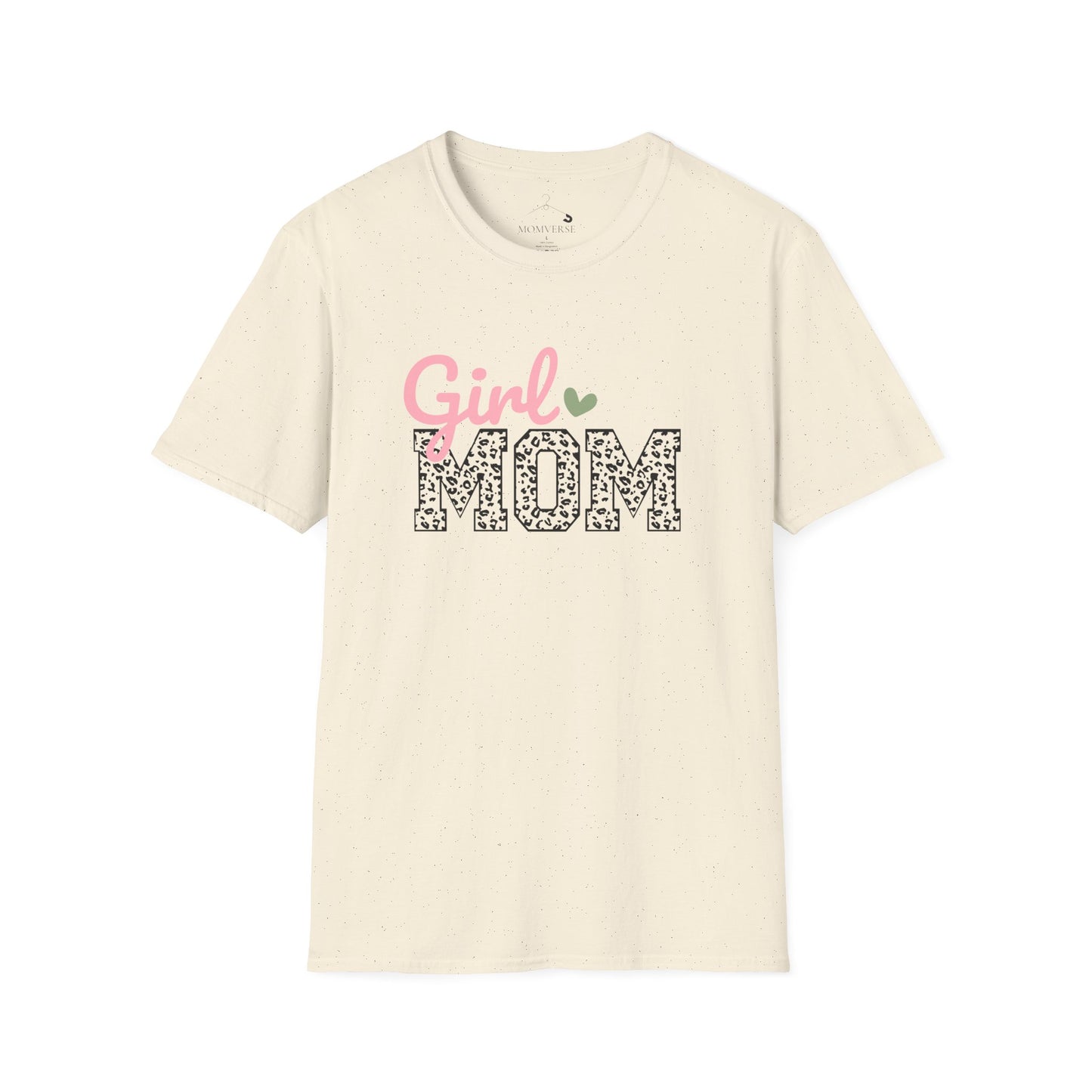 Girl Mom Leopard T-shirt