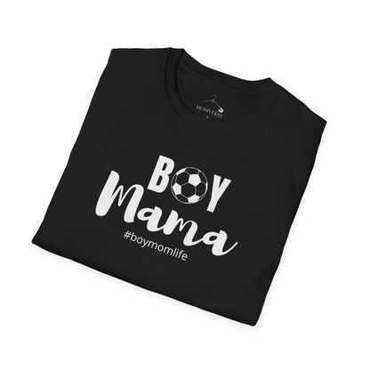 Boy Mama Soccer  T-shirt