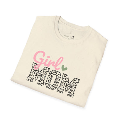 Girl Mom Leopard T-shirt