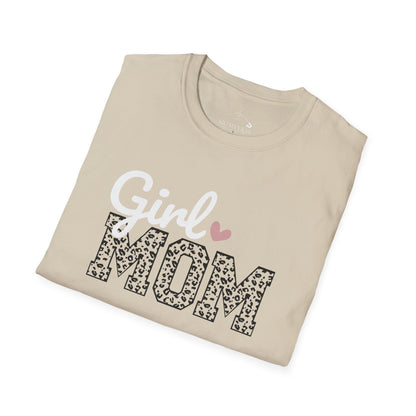 Girl Mom Leopard T-shirt