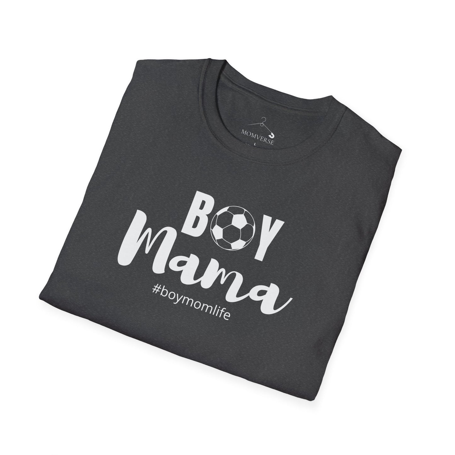 Boy Mama Soccer  T-shirt