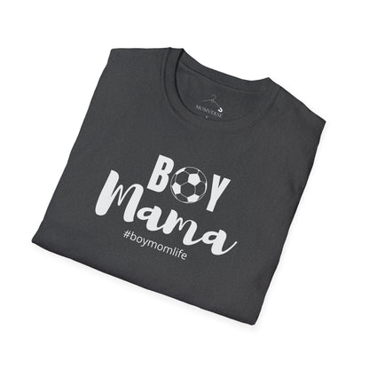 Boy Mama Soccer  T-shirt