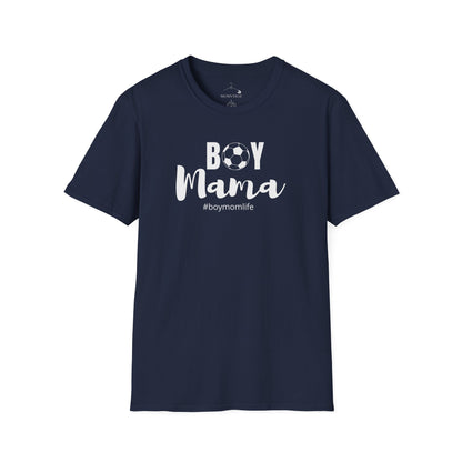 Boy Mama Soccer  T-shirt