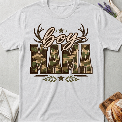 Boy Mama Camouflage T-Shirt