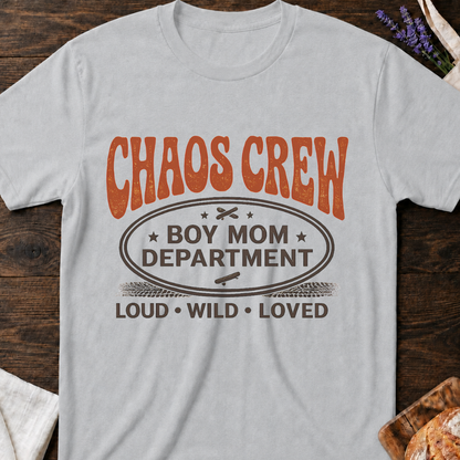 Chaos Crew Boy Mom T-Shirt
