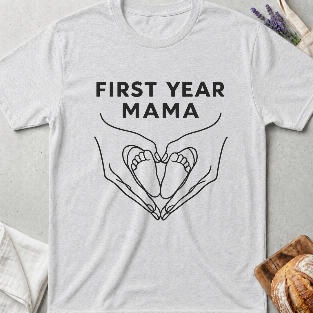 First Year Mama T-Shirt | First Time Mom Tee