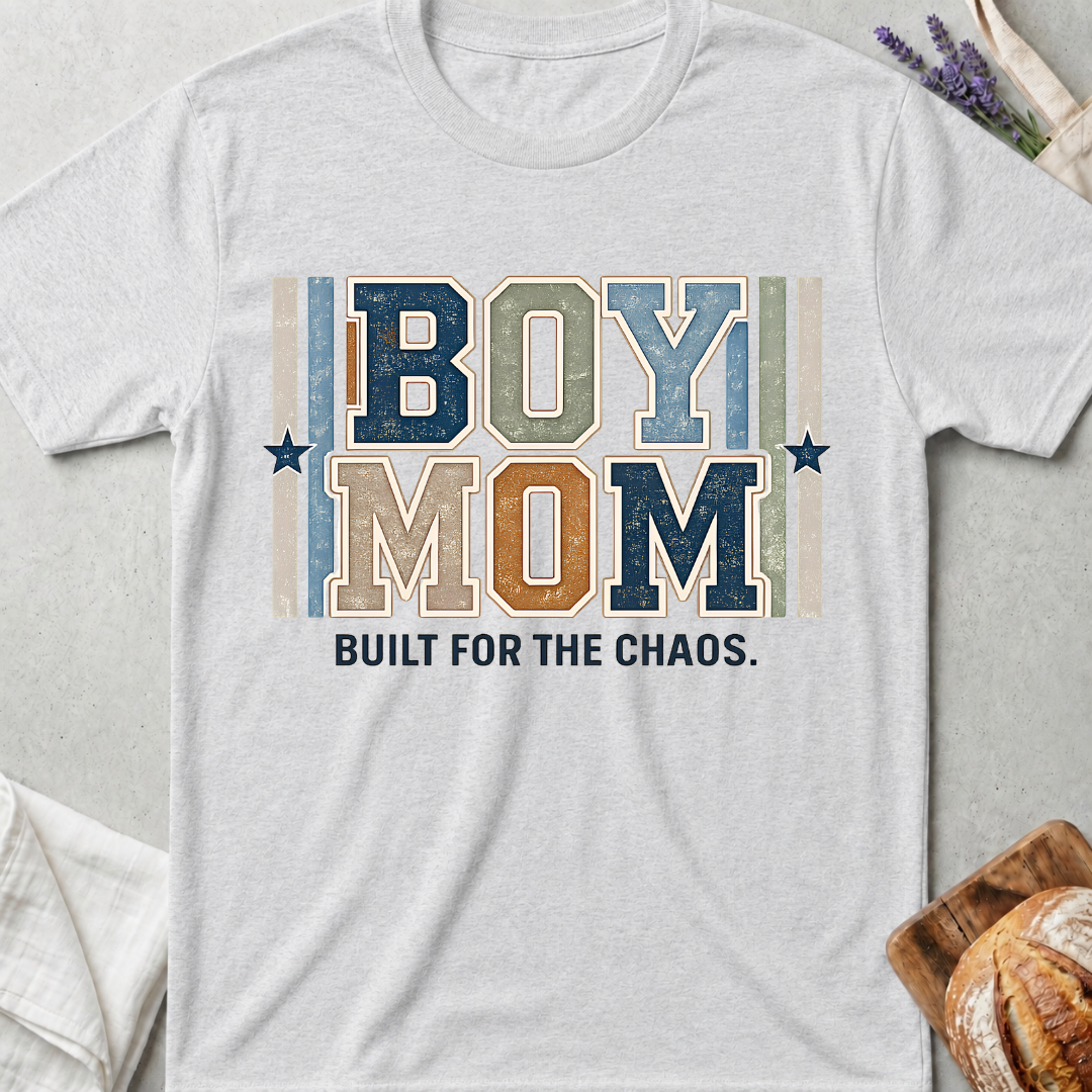 Boy Mom Built for the Chaos T-Shirt