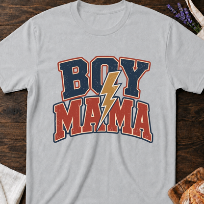 Retro Boy Mama T-Shirt