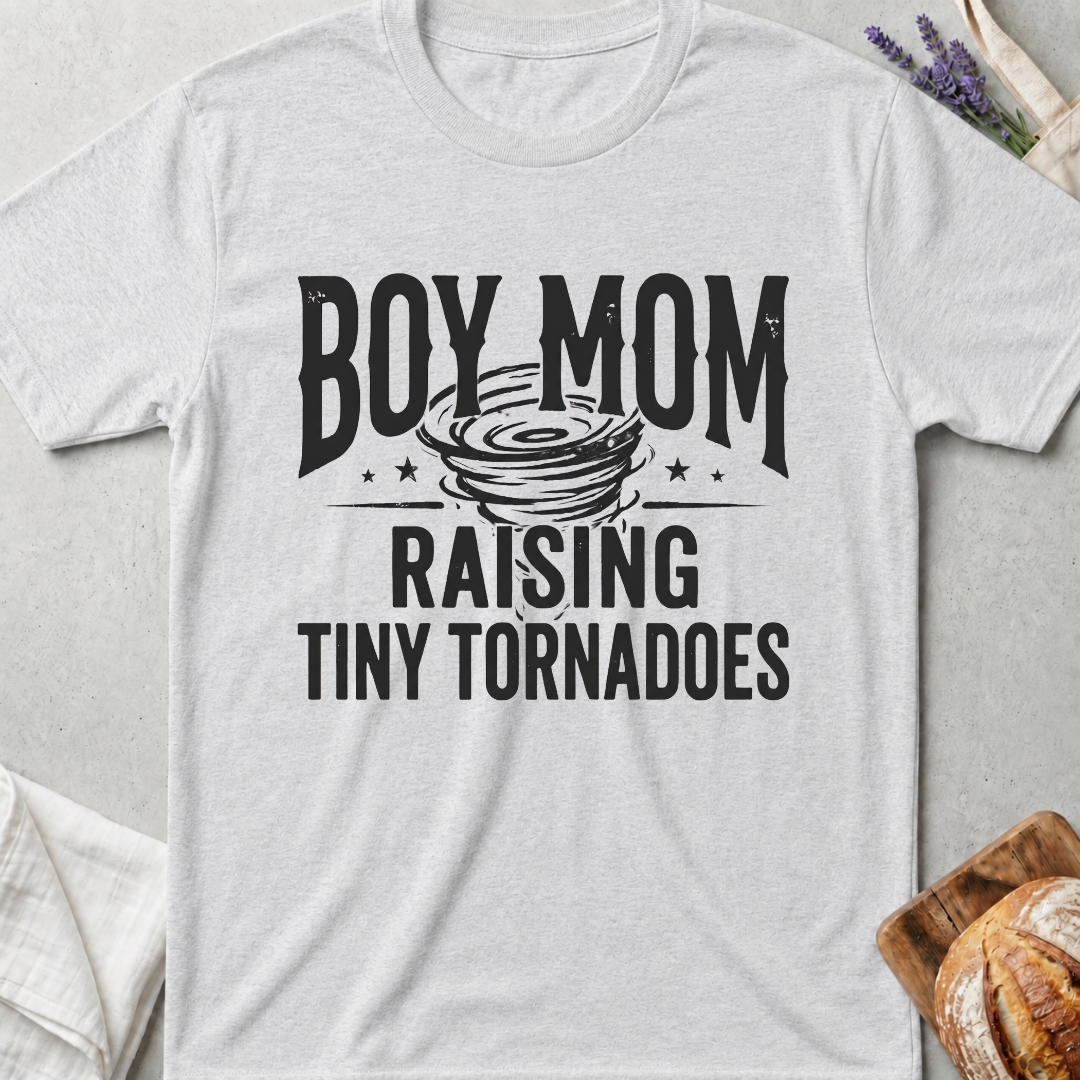 Boy Mom Shirt | Raising Tiny Tornadoes