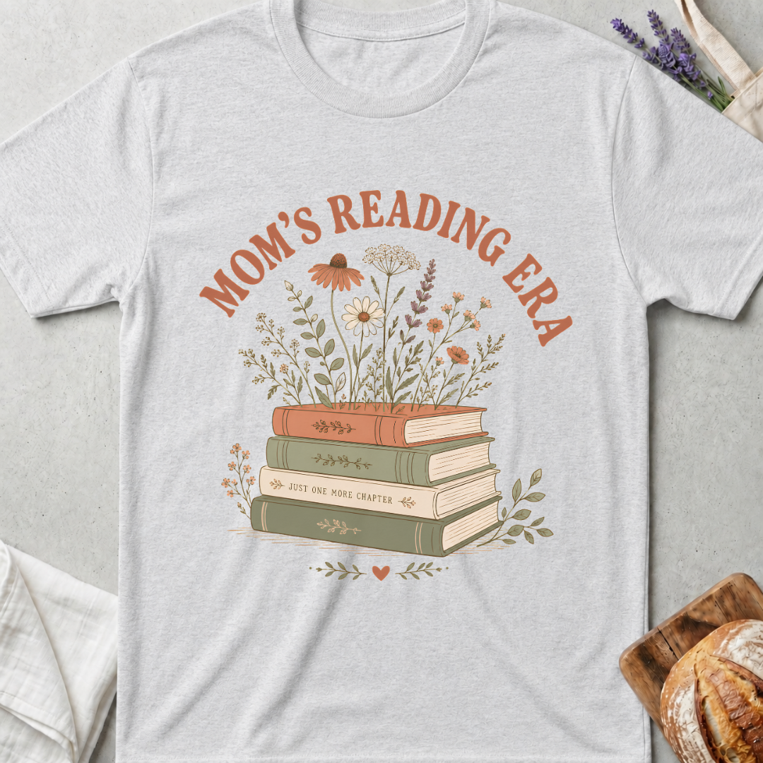 Mom's Reading Era T-Shirt | Book Lover Mom Shirt
