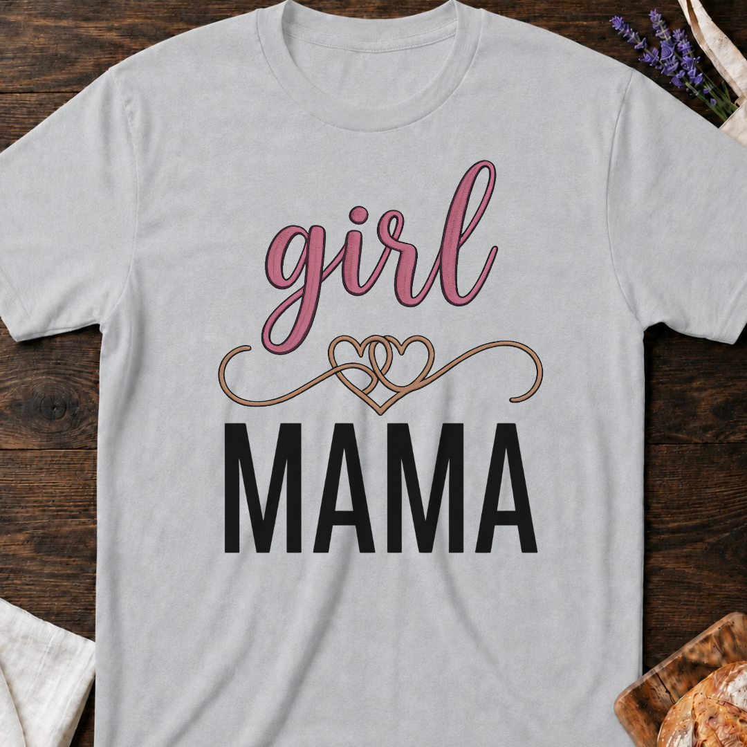 Cute Girl Mama T-Shirt