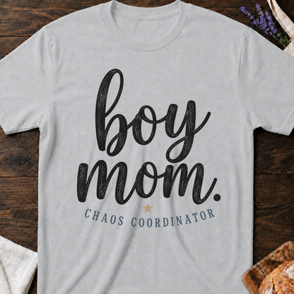 Boy Mom Chaos Coordinator T-shirt