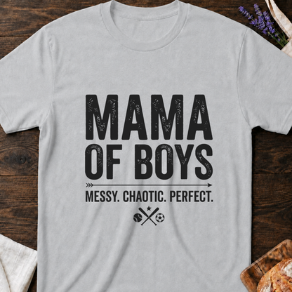 Mama of Boys Messy T-Shirt