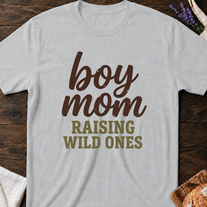 Raising Wild Boys Mom T-Shirt