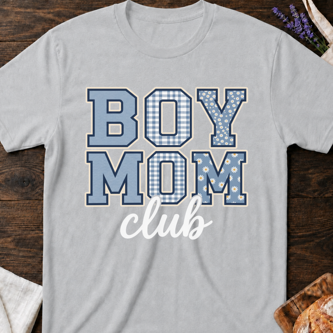 Boy Mom Club Varsity T-shirt