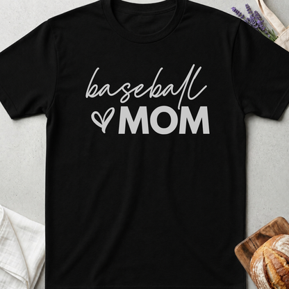 Proud Baseball Mom T-Shirt
