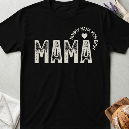 Mama Life Tee – Funny Mom Life Shirt 🤍