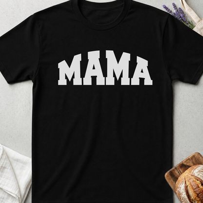 Mama Varsity T-shirt - Mom Shirt