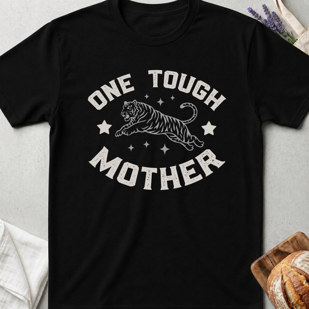 One Tough Mother T-shirt - Funny Mama Shirt - Mom Life Tee