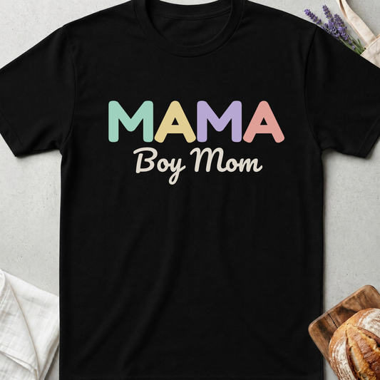 Boy Mom Life Tee- For Moms Raising Wild Boys 💙