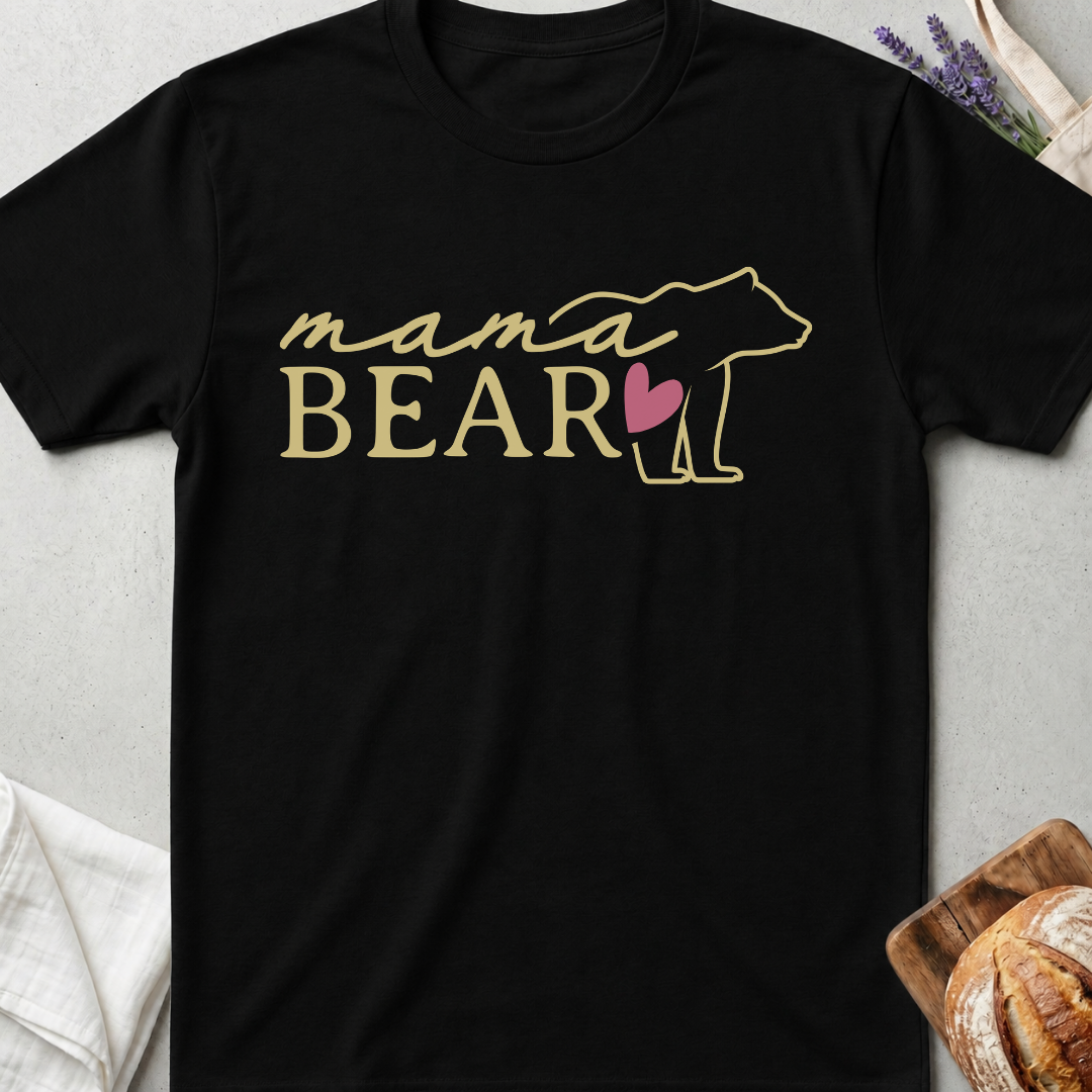 Mama Bear Shirt - Cute Mom Life T-Shirt