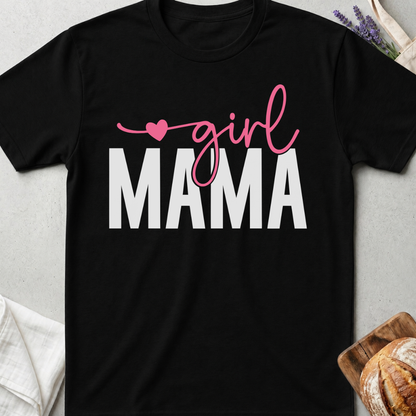 Girl Mama T-shirt - Girl Mom Shirt