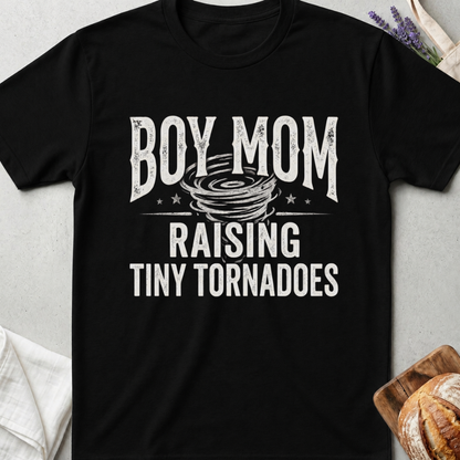 Boy Mom Shirt | Raising Tiny Tornadoes