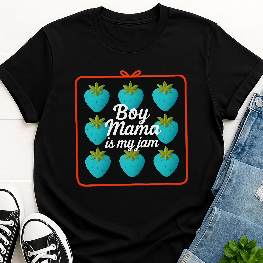 Boy Mama Is My Jam T-shirt
