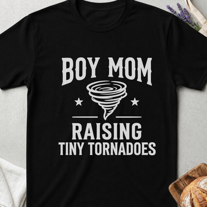 Tiny Tornadoes Mom T-Shirt